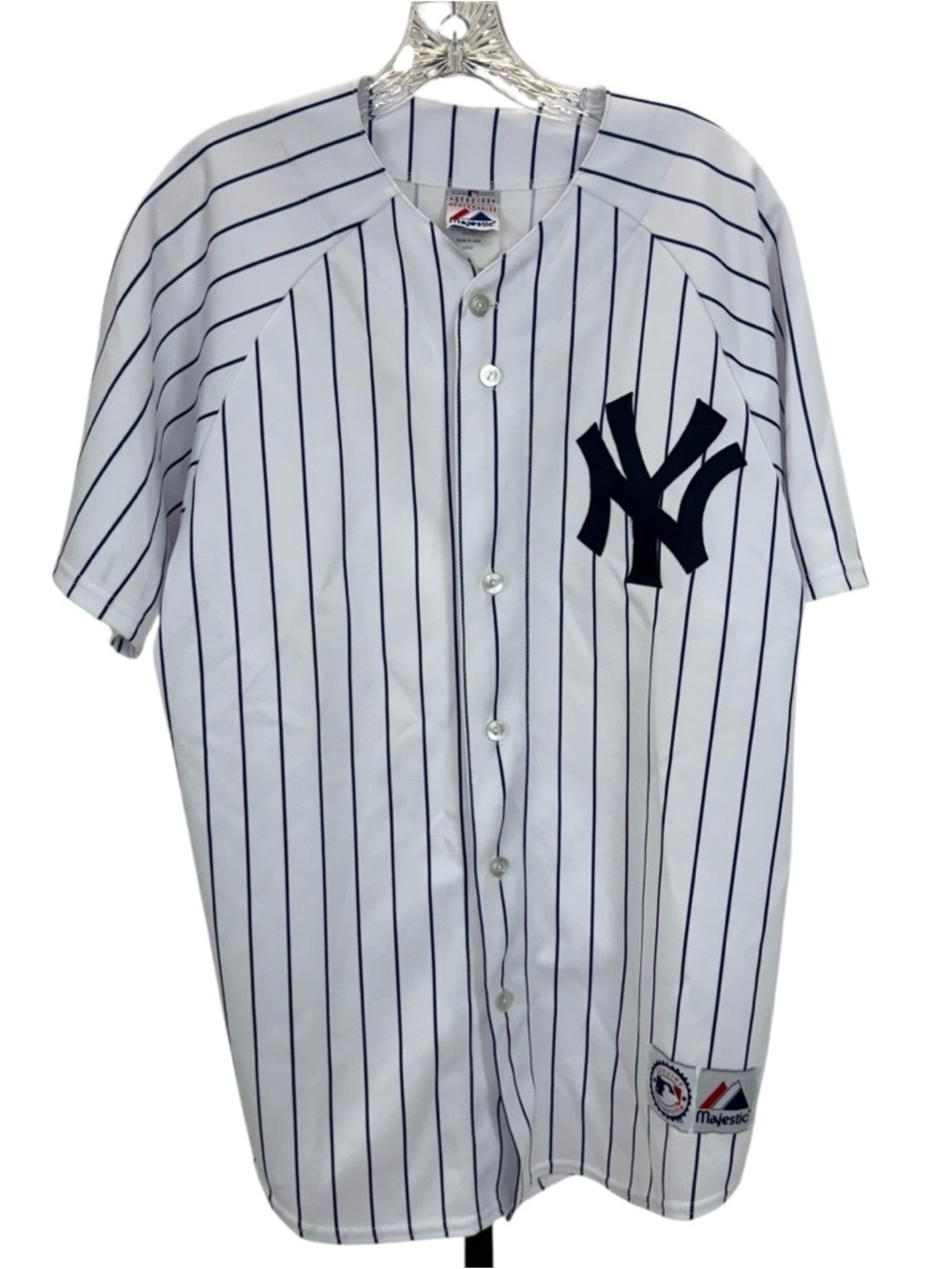 Majestic New York Yankees Jersey Large White